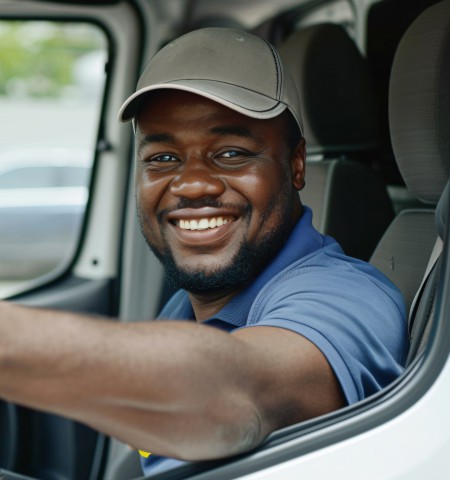 driver-posing